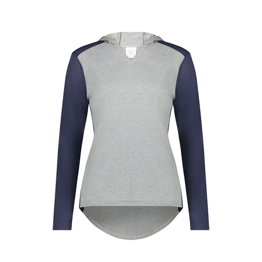 [6902.29V.XS-LOGO1] Ladies Vintage Hoodie (Female Adult XS, Navy, Logo 1)